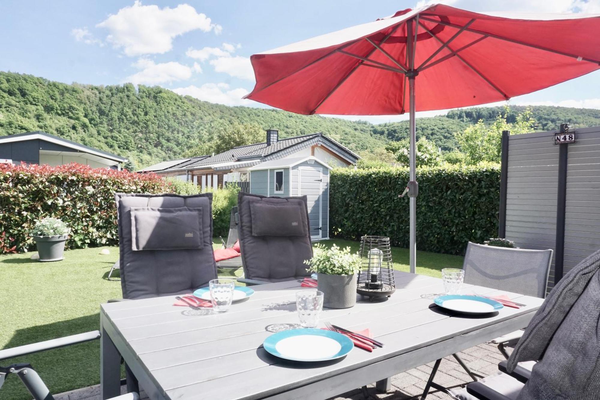 Ferienhaus Ufergeheimnis Am Guelser Moselbogen I 2 Sz I 5 Gaeste I Badebucht I Grill I Garten Koblenz (Rhineland-Palatinate) Exterior foto